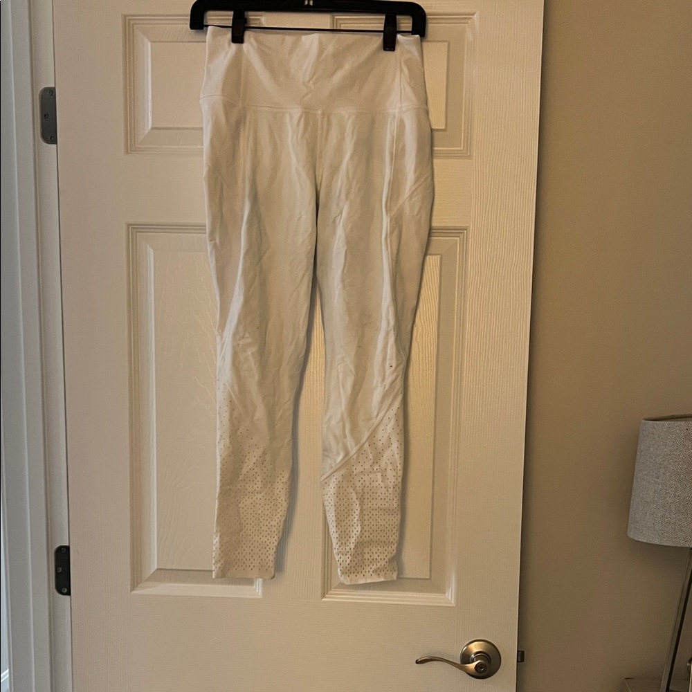 lululemon athletica White High-Rise Perforated Leggings